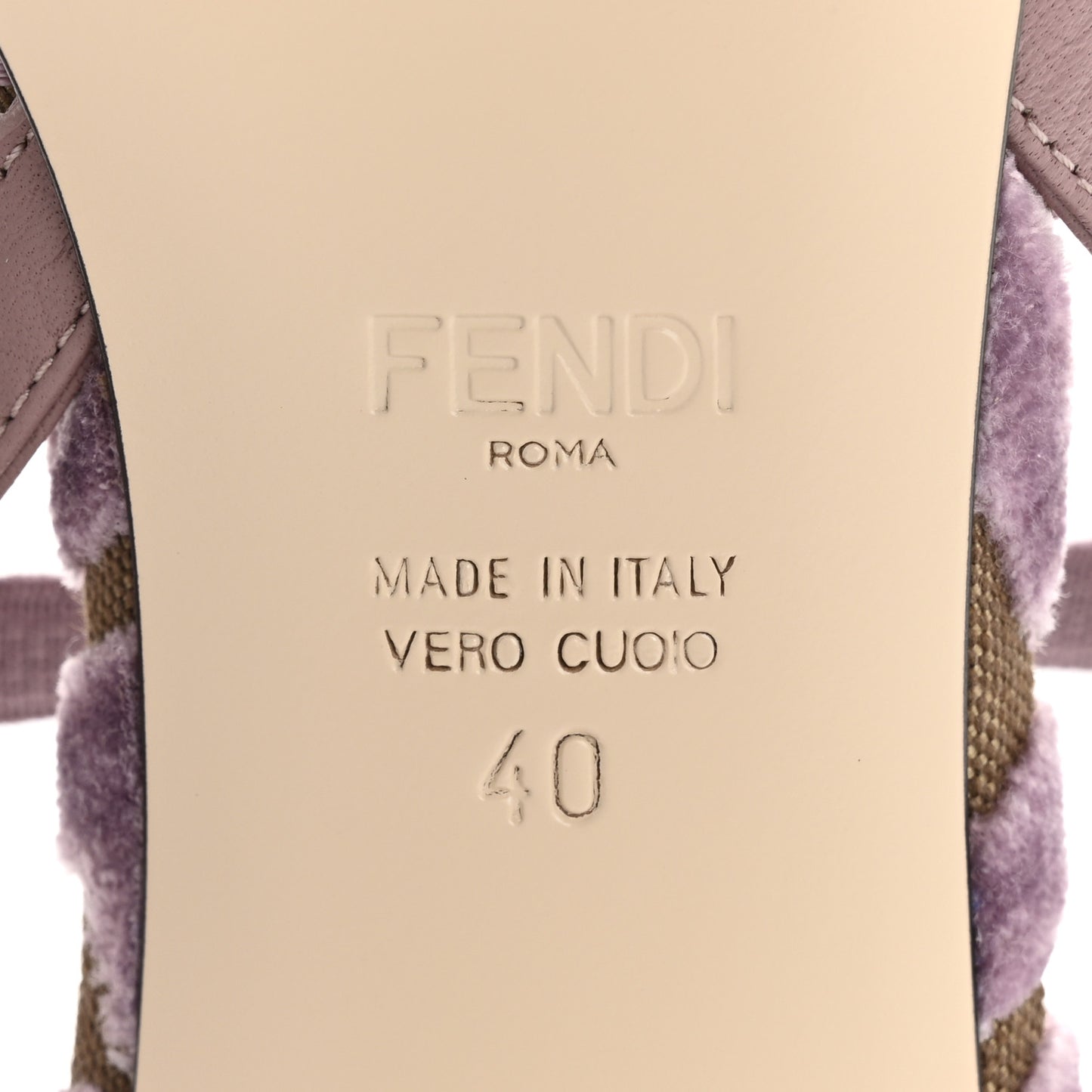 Vitello Grace Velluto FF Colibri 55mm Slingback Pumps 40 Dusty Mauve