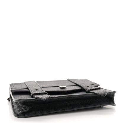 Proenza Schouler Lambskin Large PS1 Chain Wallet Black 4 of 11