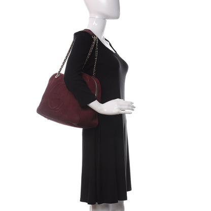 Gucci Vitello Range Medium Soho Bowler Burgundy 2 of 36