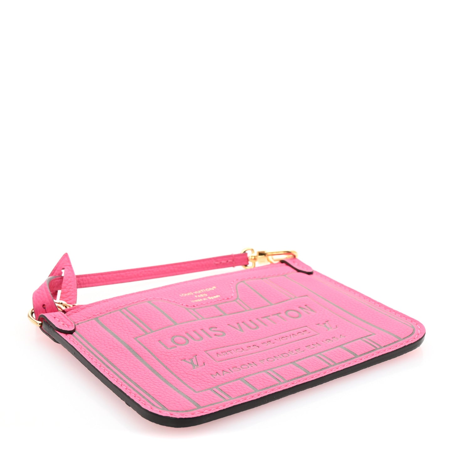 Calfskin Neverfull Inside Out BB Pochette Rose Pondichery