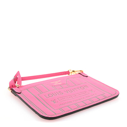 Louis Vuitton Calfskin Neverfull Inside Out BB Pochette Rose Pondichery 4 of 6