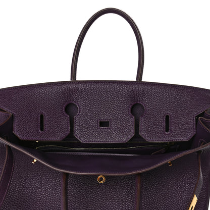 Hermes Togo Birkin 35 Raisin 20 of 37
