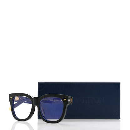 Louis Vuitton Acetate My Monogram Anti-Blue Light Sunglasses Z1633E Black 7 of 7