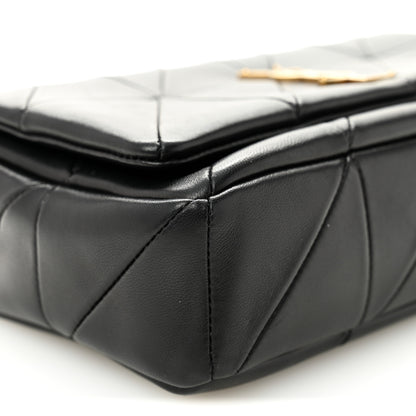 Saint Laurent Lambskin Patchwork Monogram Medium Jamie Black 9 of 11