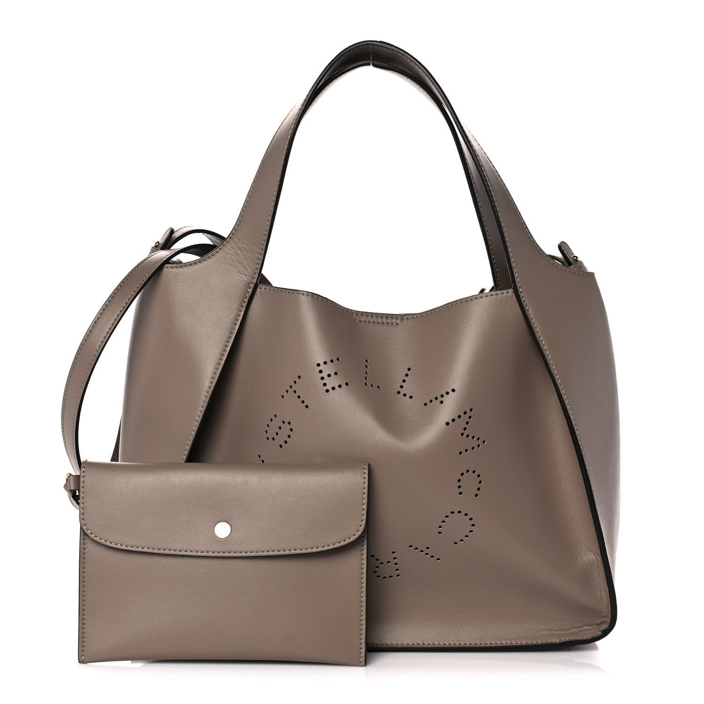 Eco Alter Nappa East West Perforated Tote Moss
