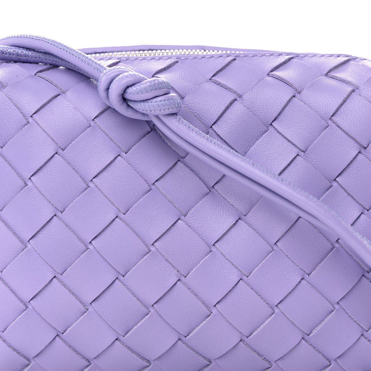 Nappa Intrecciato Mini Loop Camera Bag Wisteria
