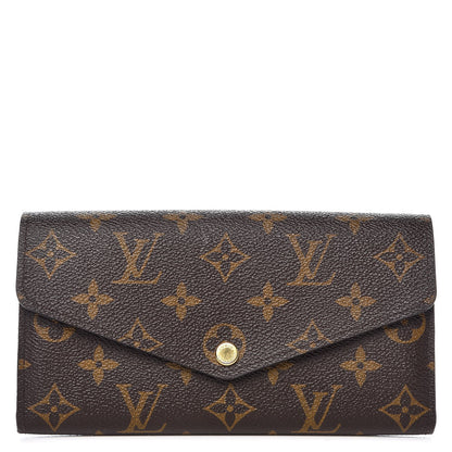 Louis Vuitton Monogram Sarah Wallet NM 1 of 7