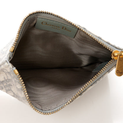 Christian Dior Oblique Saddle Chain Long Wallet Grey 9 of 15