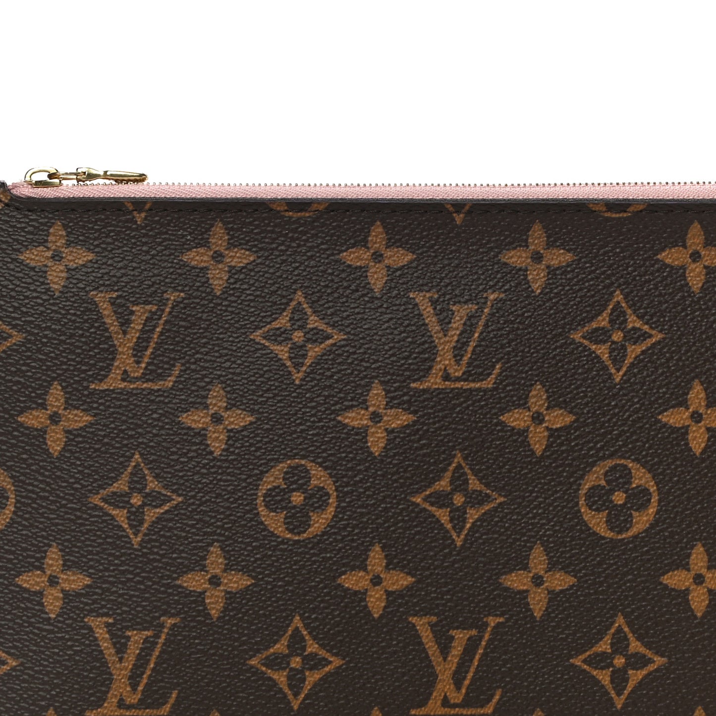 Monogram Neverfull MM GM Pochette Rose Ballerine