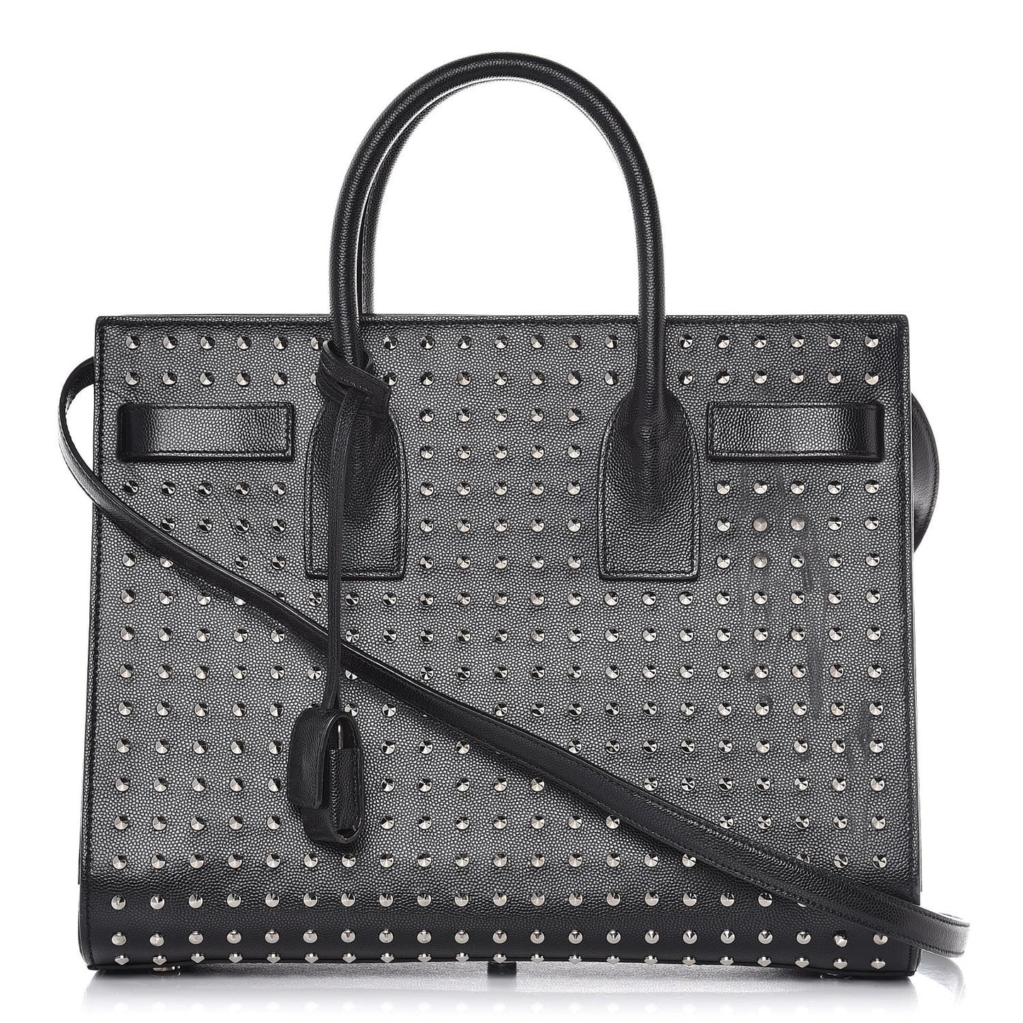 Grain De Poudre Studded Small Sac De Jour Black