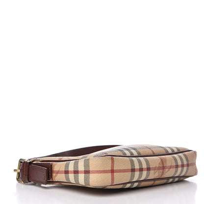 Burberry Haymarket Check Shoulder Bag Chocolate 4 of 13