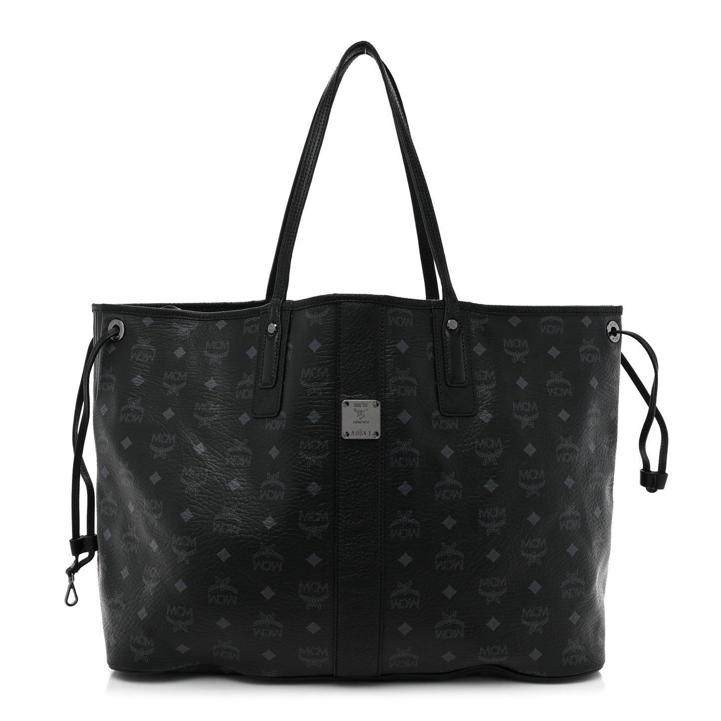 Visetos Large Liz Reversible Shopper Tote Black