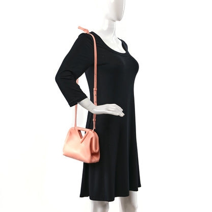 Bottega Veneta Calfskin Small The Point Triangle Bag Peachy 2 of 9