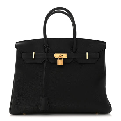 Hermes Togo Birkin 35 Black 1 of 11