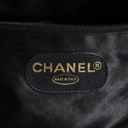 Chanel Caviar Large CC Shoulder Bag Black 6 of 7