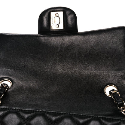Chanel Lambskin Quilted Mini Rectangular Flap Black 10 of 11
