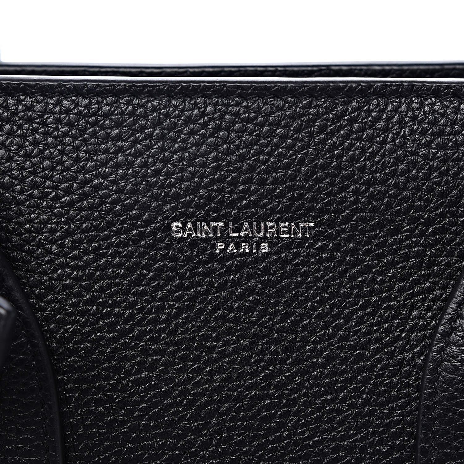 Saint Laurent Grained Calfskin Small Supple Sac De Jour Black 6 of 10