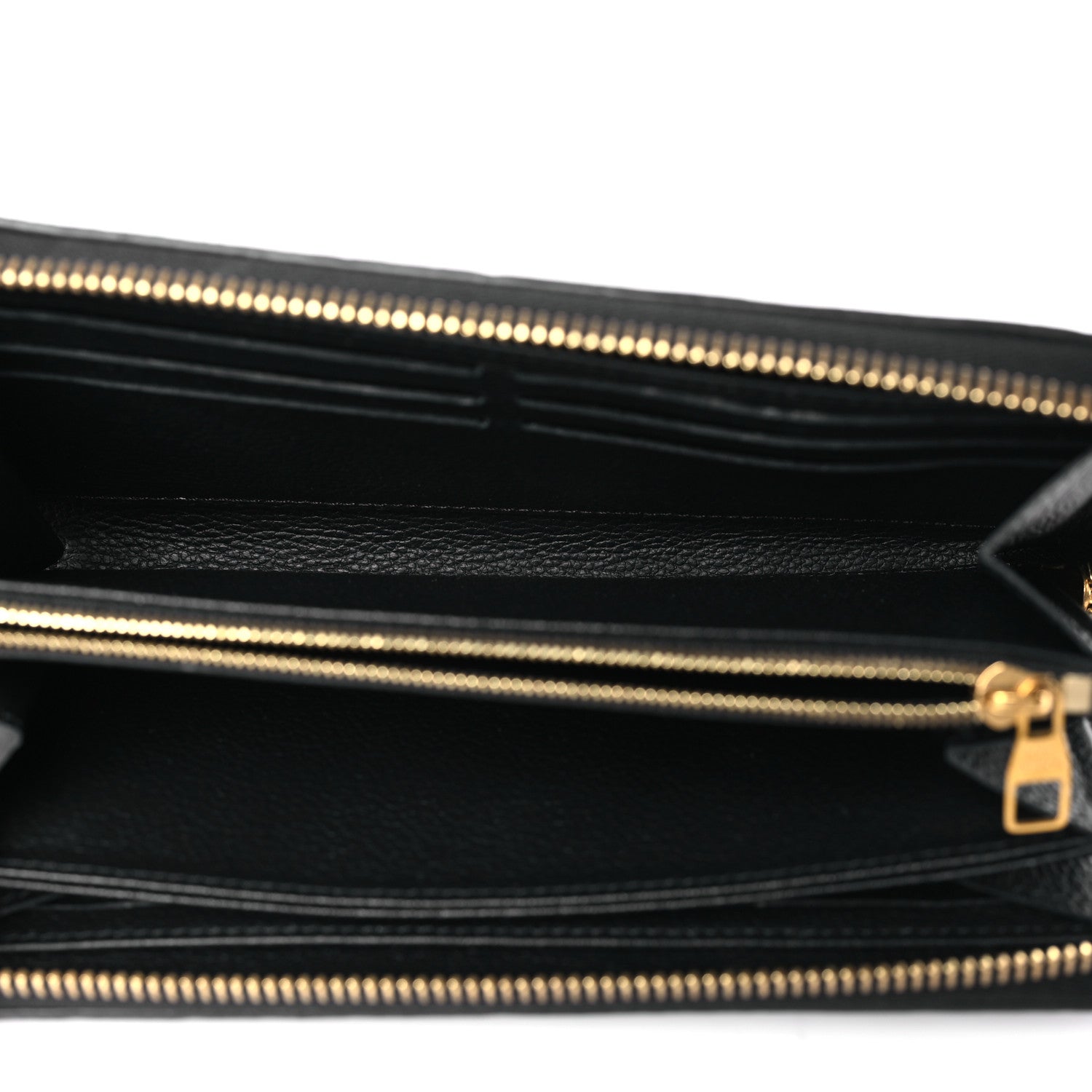 Louis Vuitton Empreinte Zippy Wallet Black 5 of 7
