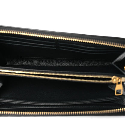 Louis Vuitton Empreinte Zippy Wallet Black 5 of 7
