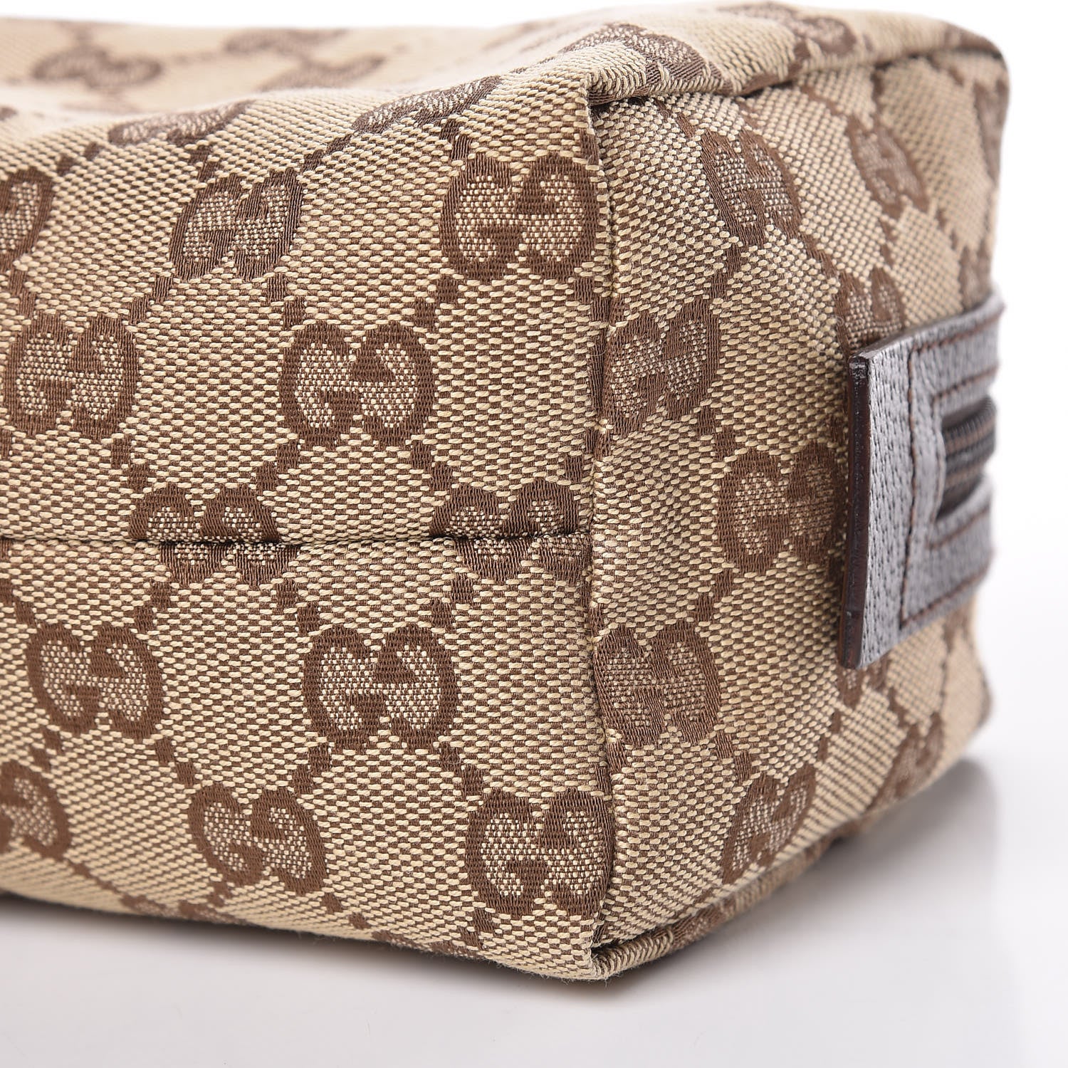 Gucci Monogram Large Cosmetic Case Brown 9 of 9