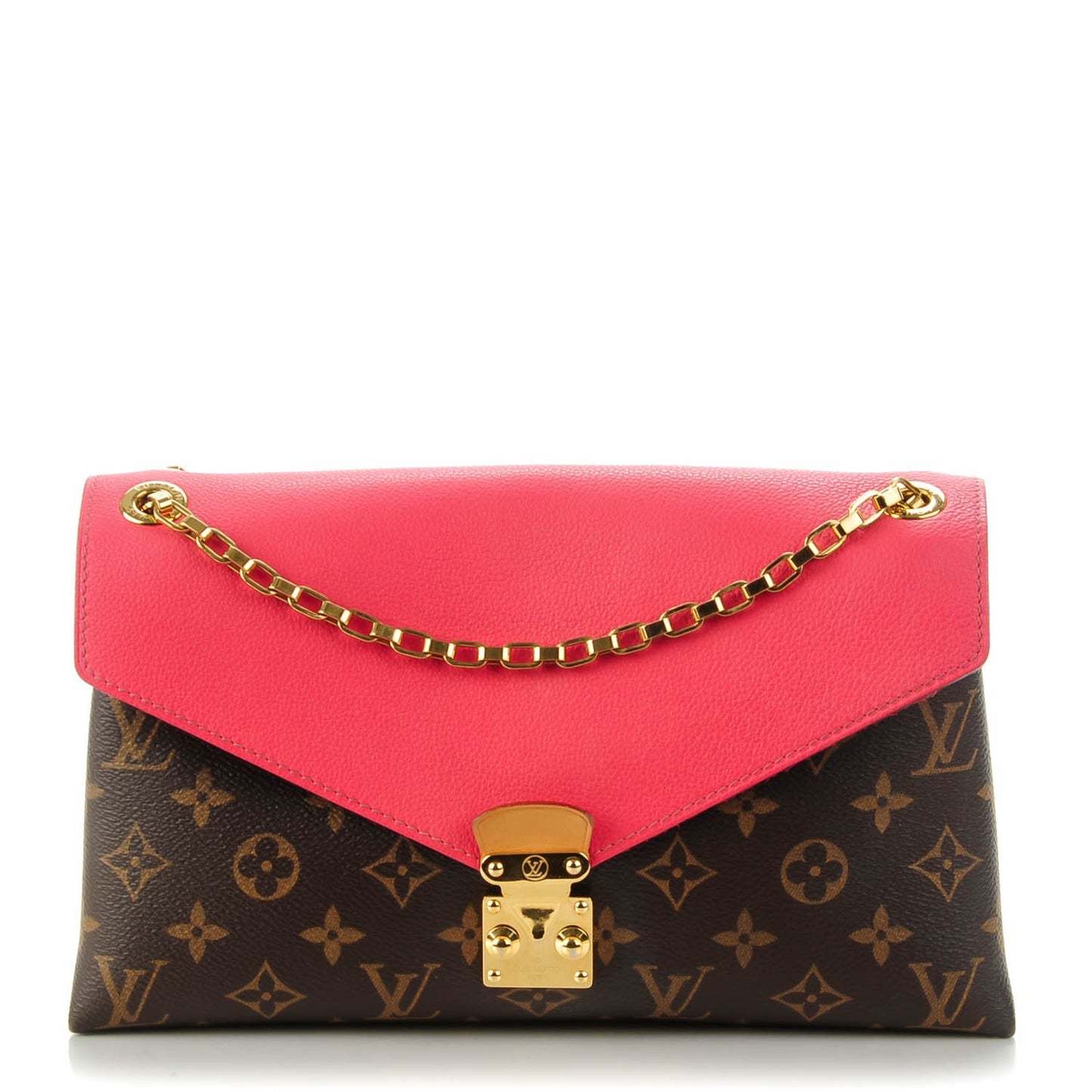 Monogram Pallas Chain Rose Litchi