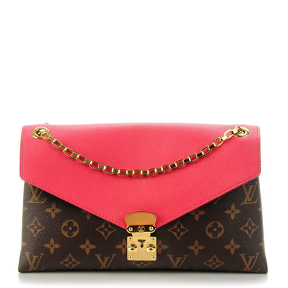Louis Vuitton Monogram Pallas Chain Rose Litchi 1 of 7