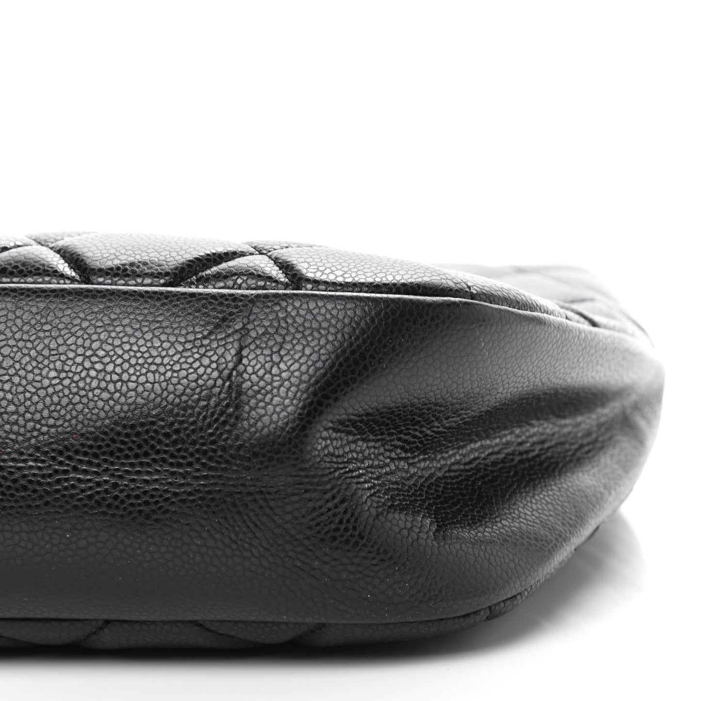 Caviar Quilted Timeless CC Soft Tote Black