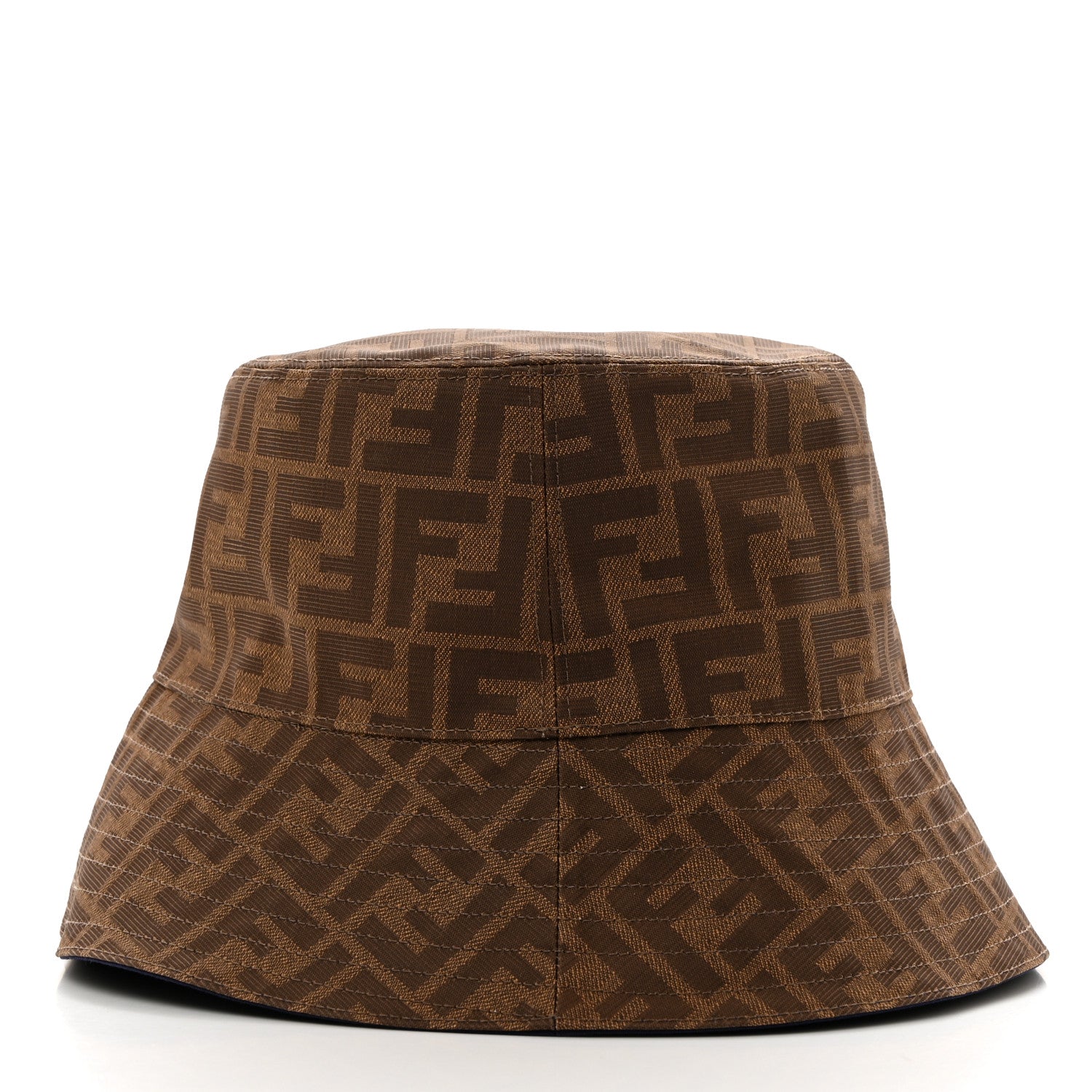 Fendi Technical Fabric FF Bucket Hat M Tobacco 5 of 8