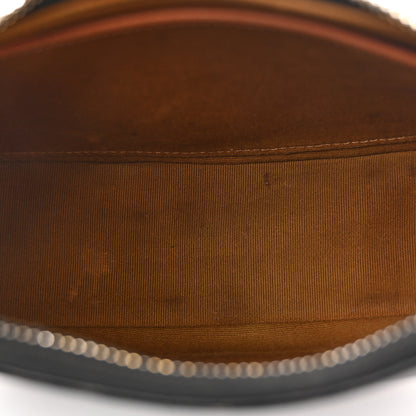 Celine Triomphe Canvas Calfskin Ava Shoulder Bag Tan 5 of 14