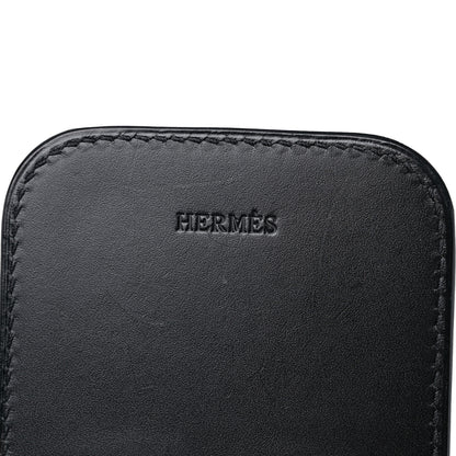 Hermes Swift Taurillon Clemence Vache Hunter Virevolte 24 Black 7 of 12