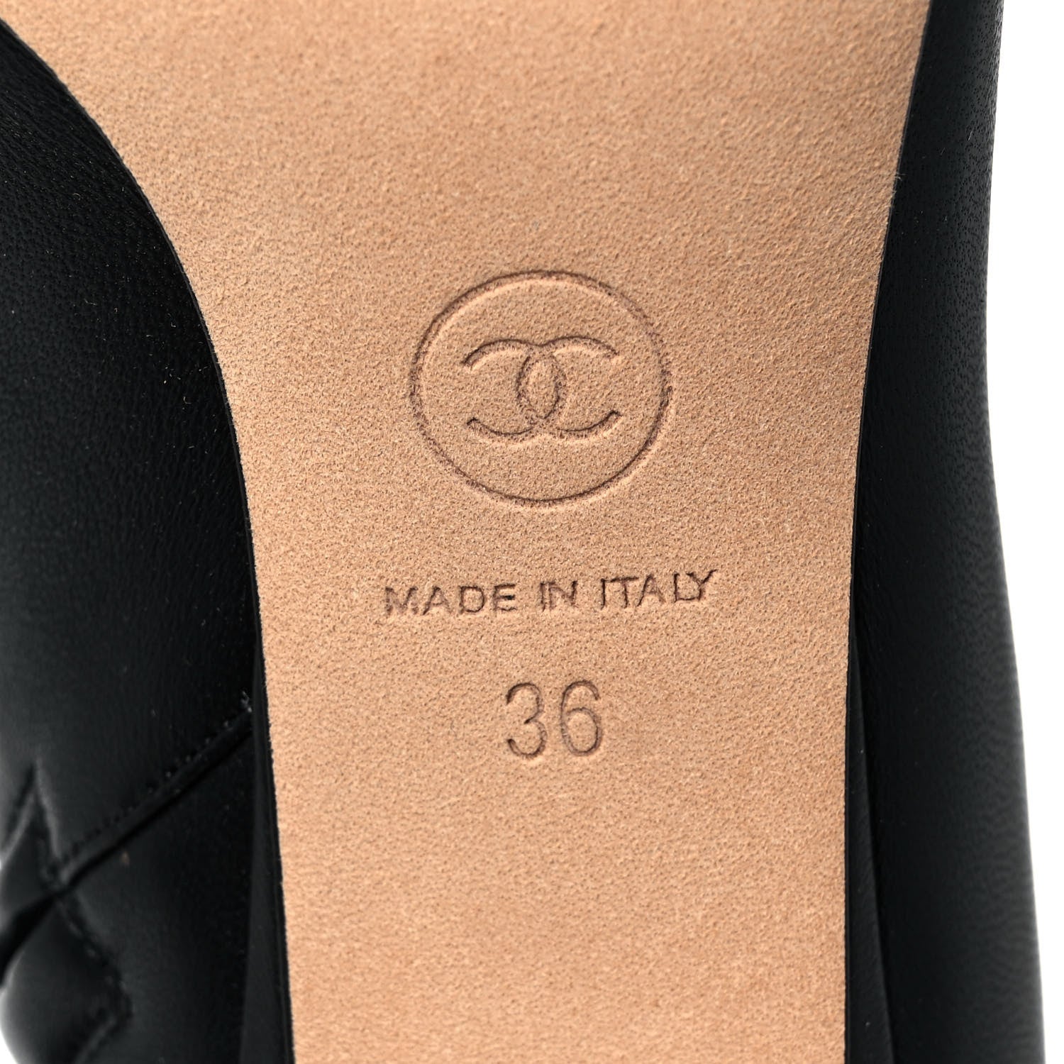 Chanel Lambskin Grosgrain Cap Toe Short Ankle Boots 36 Black 6 of 8