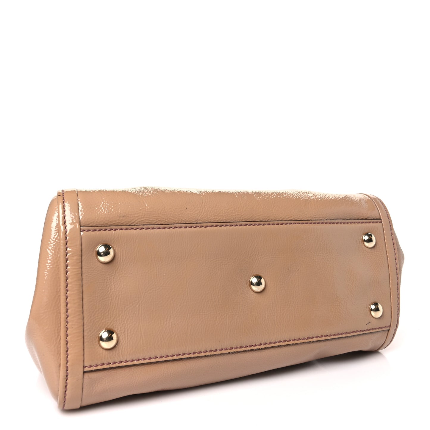 Patent Small Soho Shoulder Bag Dark Cipria