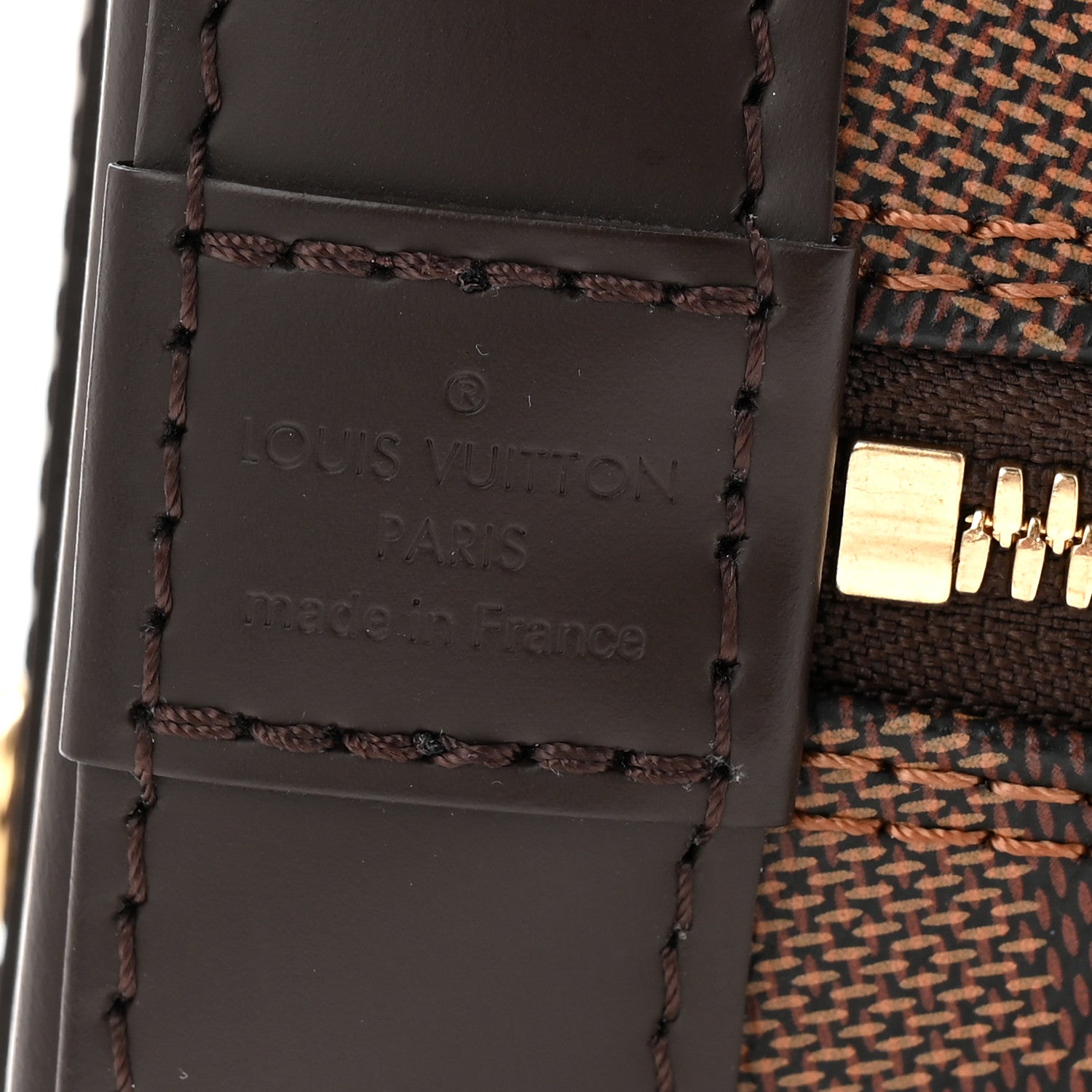 Louis Vuitton Damier Ebene Alma BB 5 of 9
