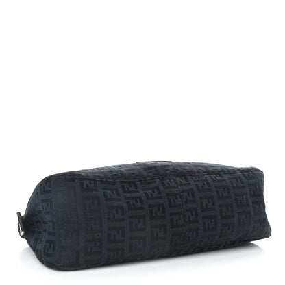 Fendi Zucchino Baguette Black 3 of 10