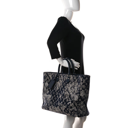 Louis Vuitton Monogram Tapestry Grand Sac Bleu 2 of 10