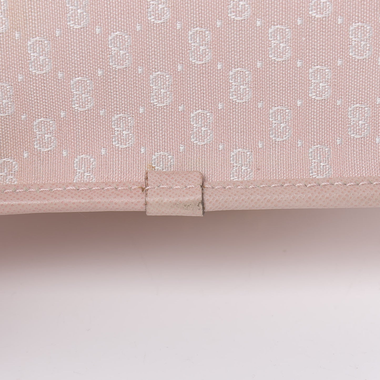 Monogram Bamboo Chain Shoulder Bag Light Pink