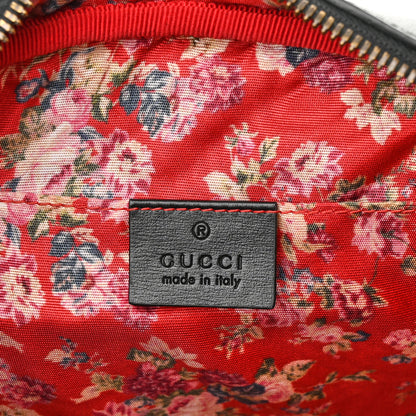 Gucci Calfskin Web Trapuntata Small GG Shoulder Bag Black 6 of 11