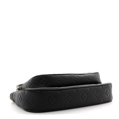 Louis Vuitton Empreinte Monogram Giant Multi Pochette Accessories Black 5 of 11