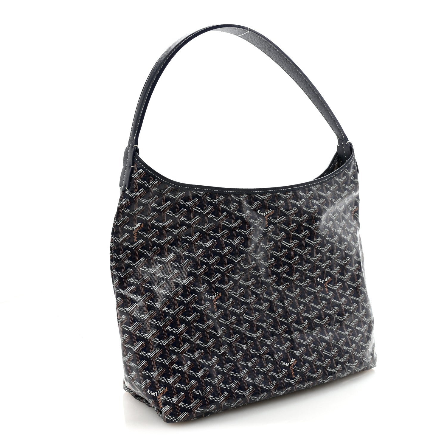 Goyard Goyardine Boheme Hobo Navy Blue 4 of 9