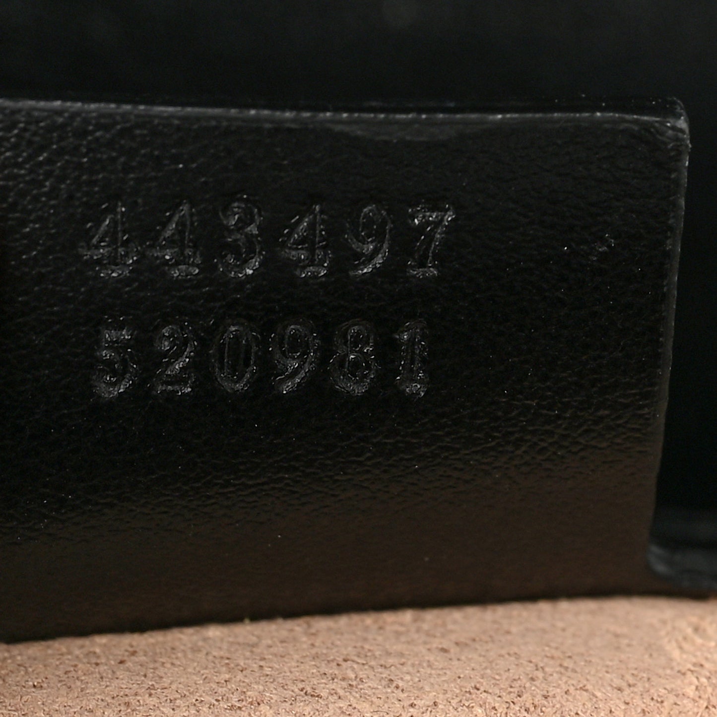Calfskin Matelasse Small GG Marmont Shoulder Bag Black