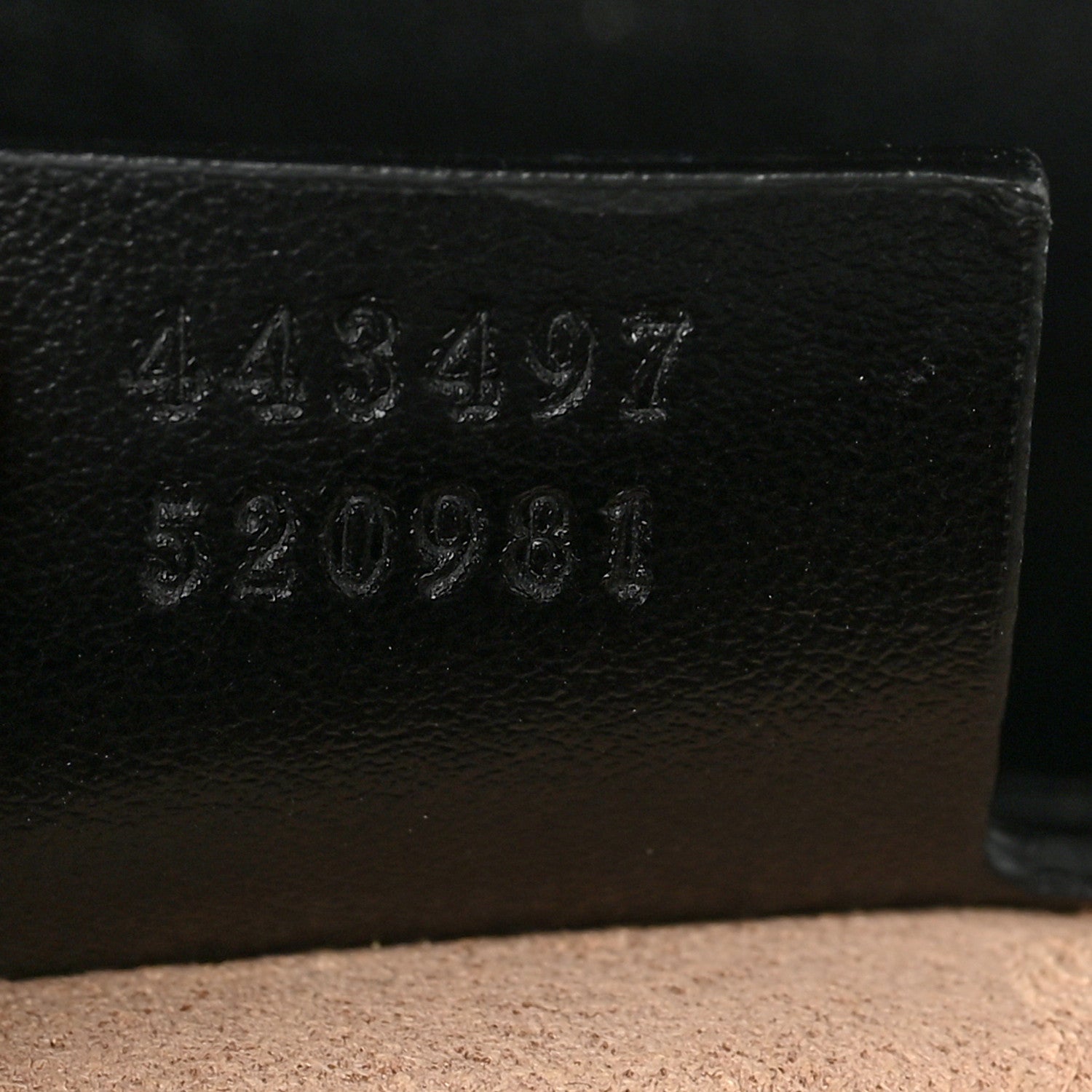 Gucci Calfskin Matelasse Small GG Marmont Shoulder Bag Black 7 of 7
