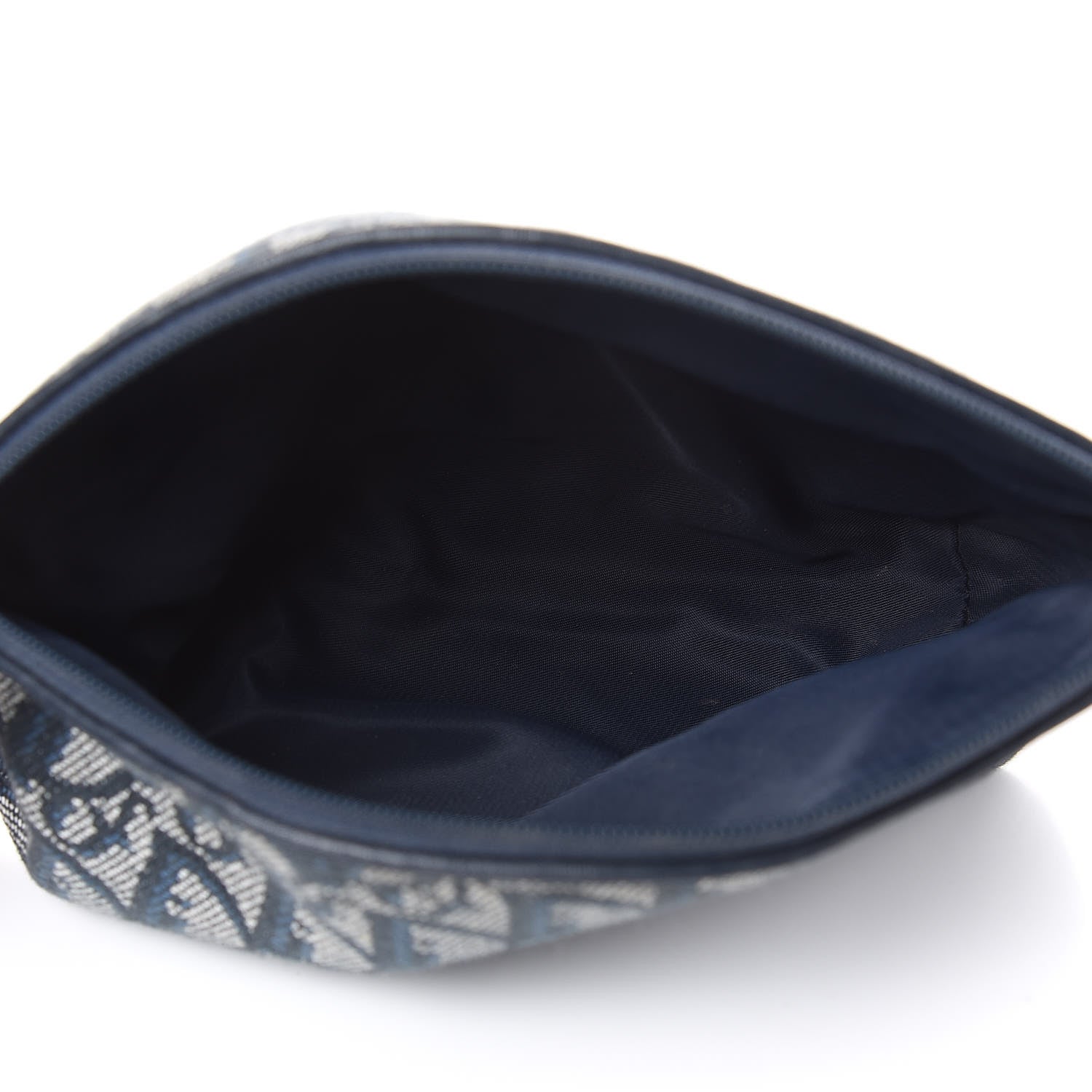 Christian Dior Monogram Cosmetic Case Blue 5 of 10
