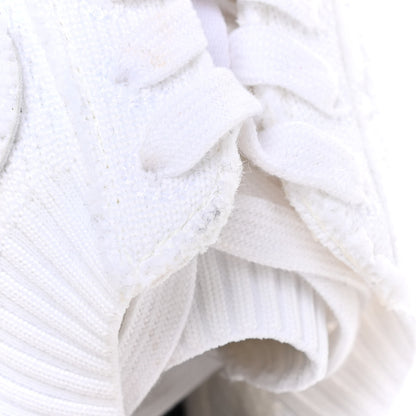 Chanel Fabric Logo Sneakers 37 White 8 of 9