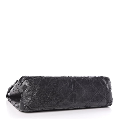 Chanel Aged Calfskin Quilted 2.55 Reissue 226 Flap Black 4 of 11