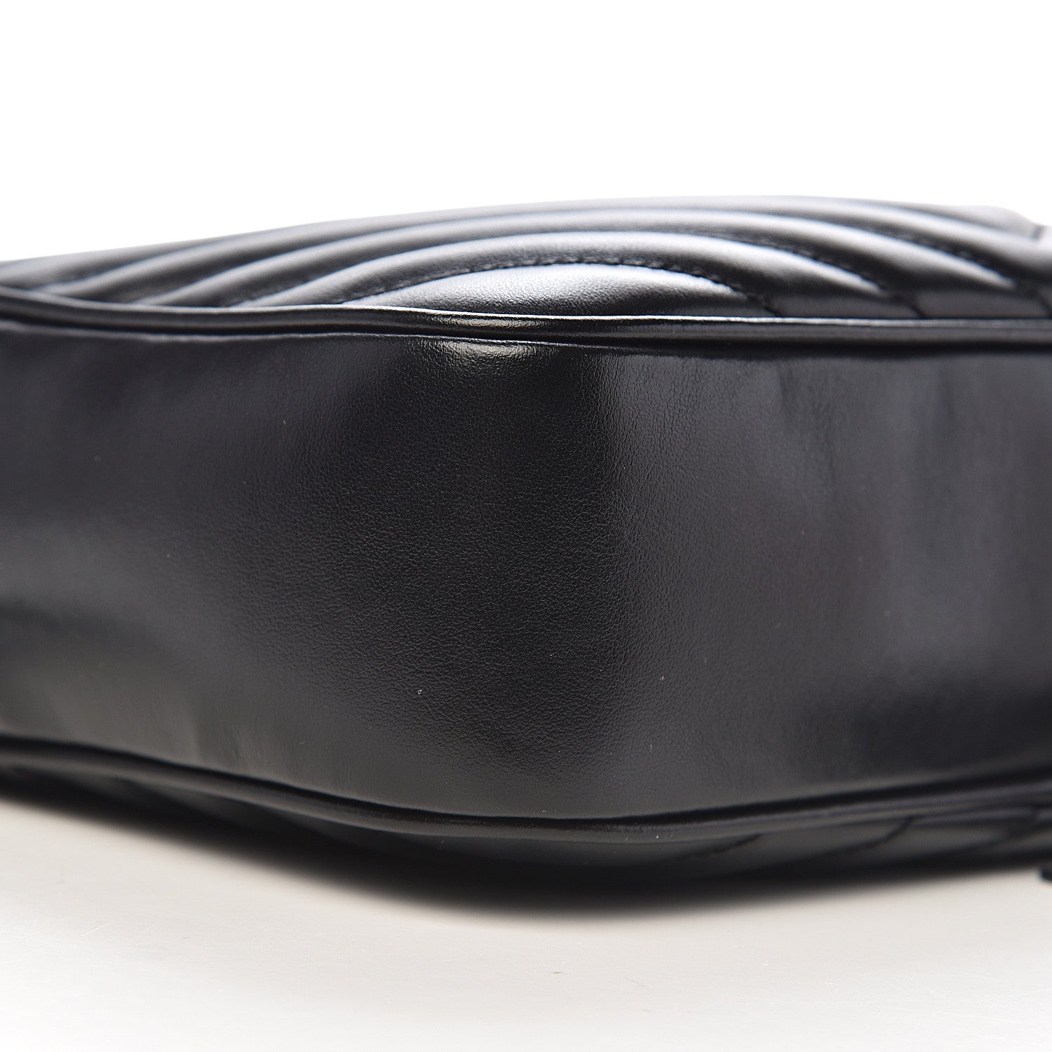 Saint Laurent Calfskin Matelasse Monogram Lou Camera Bag Black 7 of 9