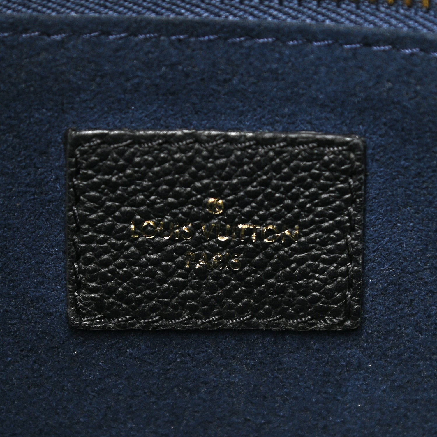 Louis Vuitton Empreinte Monogram Giant Neverfull MM Black 7 of 9