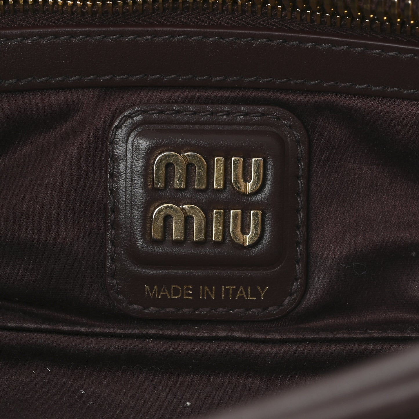 Nappa Small Beau Top Handle Bag Briarwood