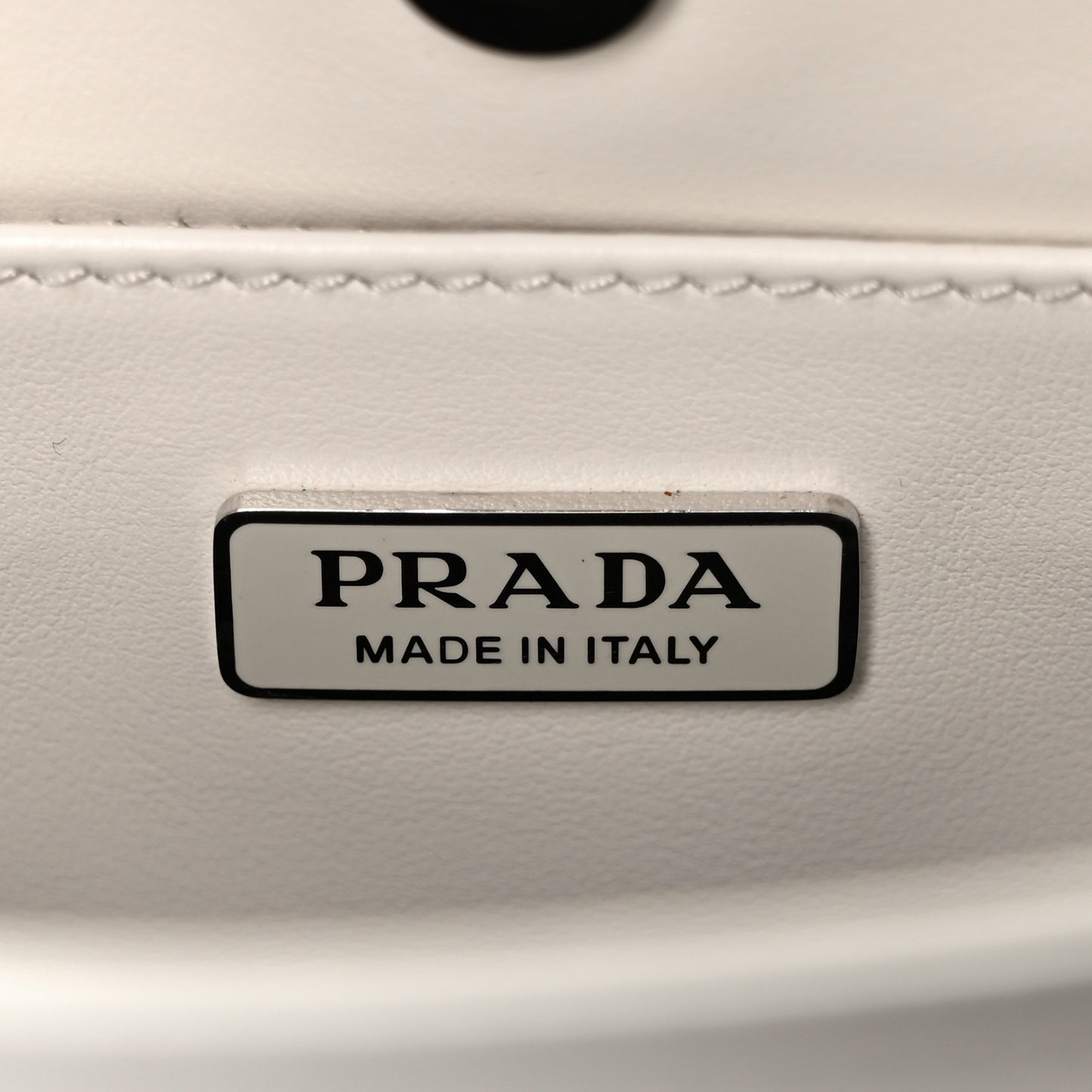 Spazzolato Cleo Shoulder Bag White