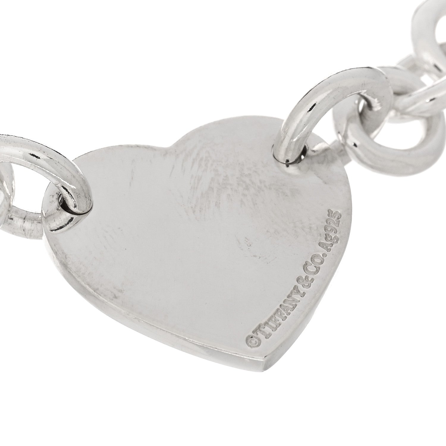 Tiffany Sterling Silver Return to Tiffany Heart Tag Bracelet 3 of 3