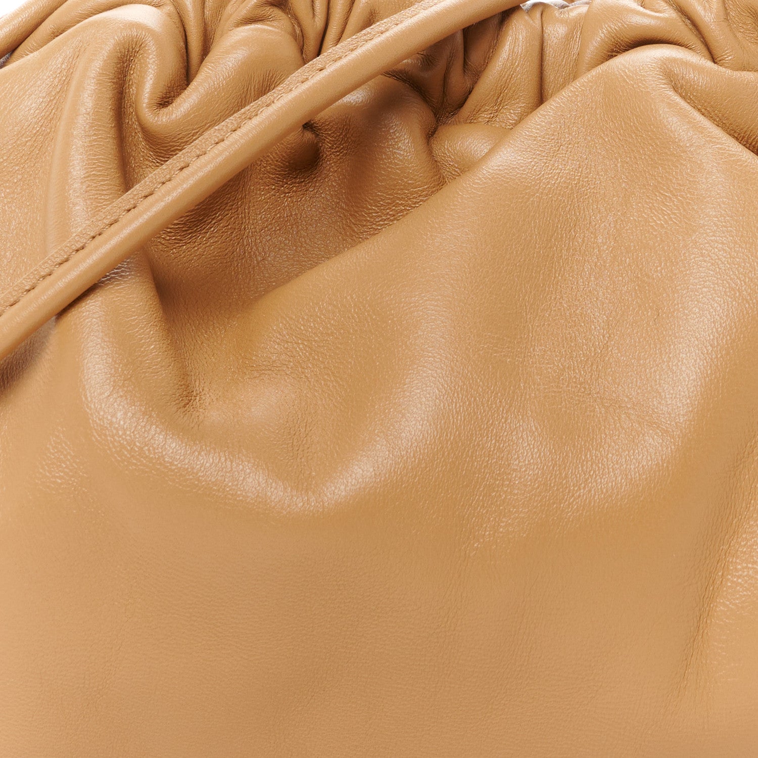 Mansur Gavriel Lambskin Cloud Mini Clutch Caramel 8 of 10